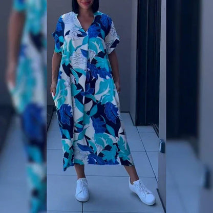 Jessie - Elegant Dress with Print