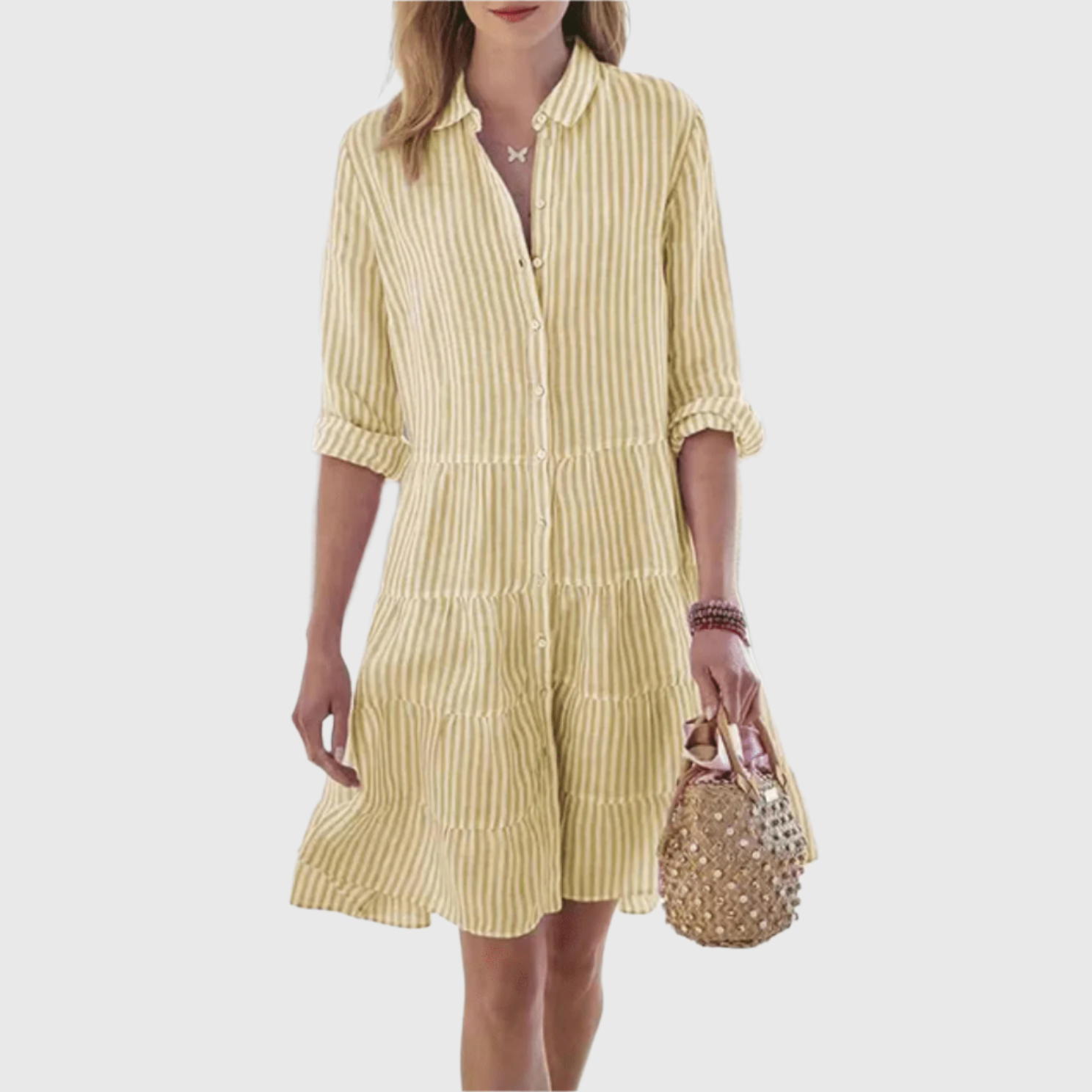 Judith - Breezy Striped Dress